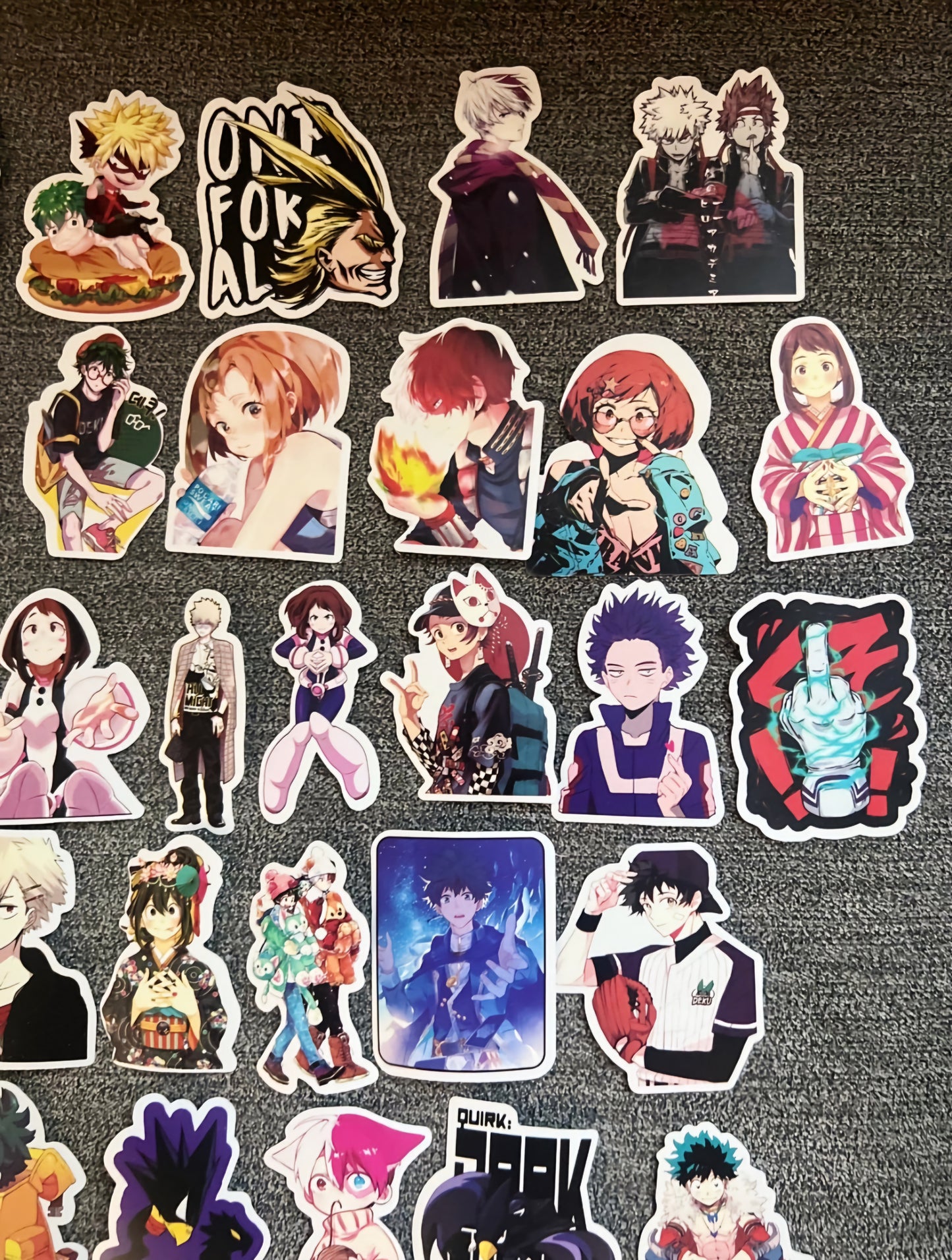 My Hero Academia Anime 50 Piece Sticker Set