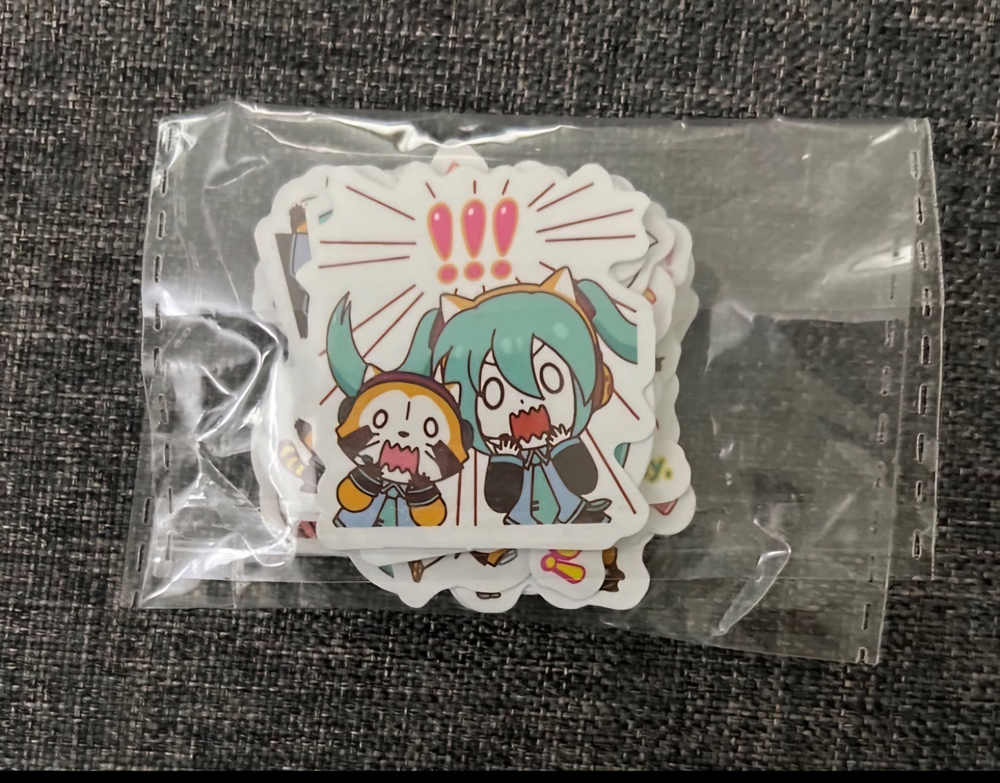 Hatsune Miku Rascal Vocaloid Anime 40 Piece Sticker Set