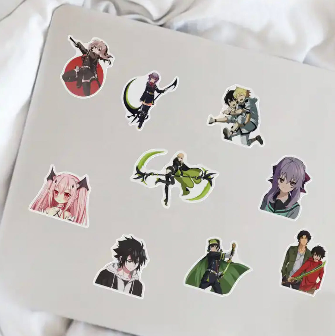 Seraph Of The End Anime 50 Piece Sticker Set