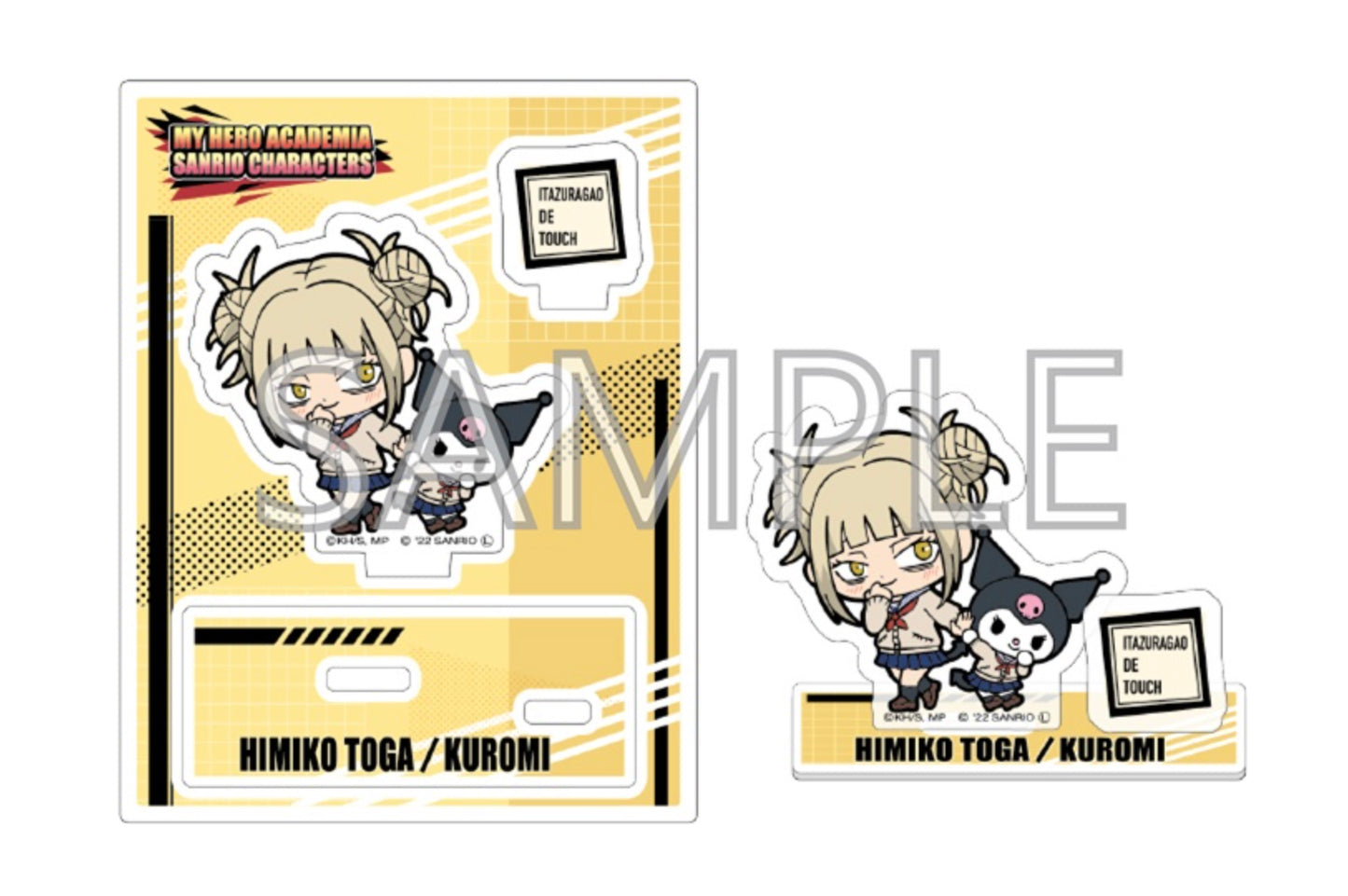 My Hero Academia X Sanrio Toga/Kuromi Acrylic Stand