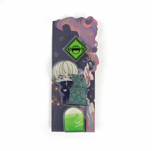 Jujutsu Kaisen Toge Inumaki Acrylic Pin Set