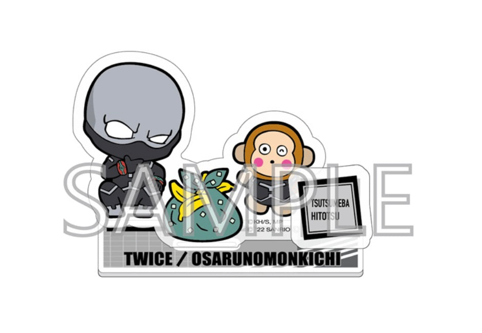 My Hero Academia X Sanrio Collab Twice/Monkichi Acrylic Stand