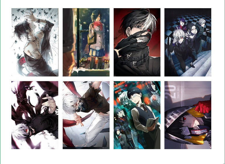 Tokyo Ghoul Anime 8 Piece Poster Set