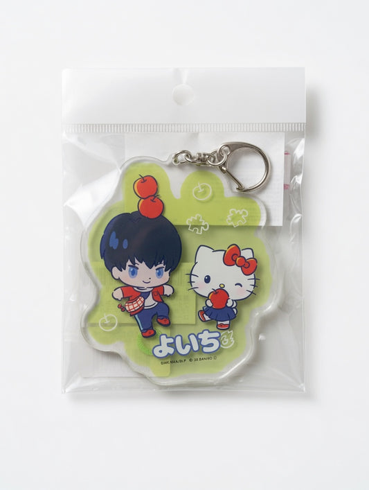 Blue Lock X Sanrio Yoichi Isagi Hello Kitty Acrylic Keychain