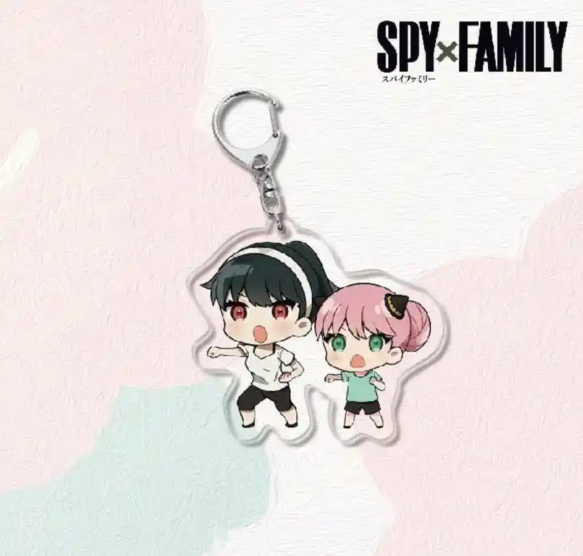 Spy X Family Anime Acrylic Keychain Charm