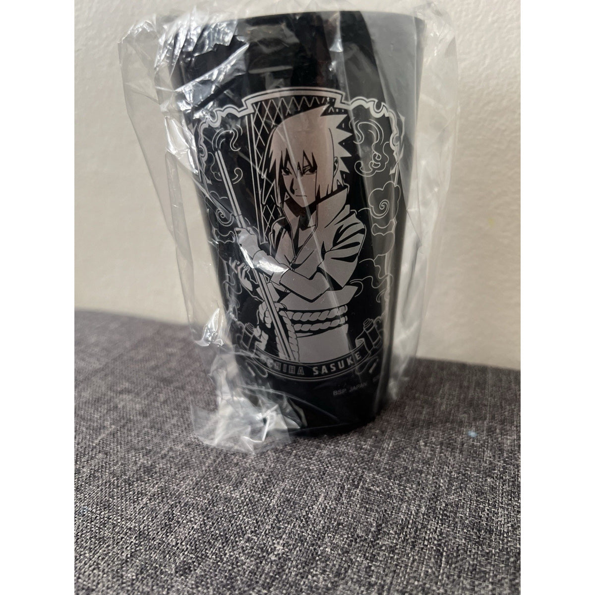 Naruto Shippuden Shinobi Bonds Sasuke Uchiha Ichiban Kuji Art Tumbler Cup