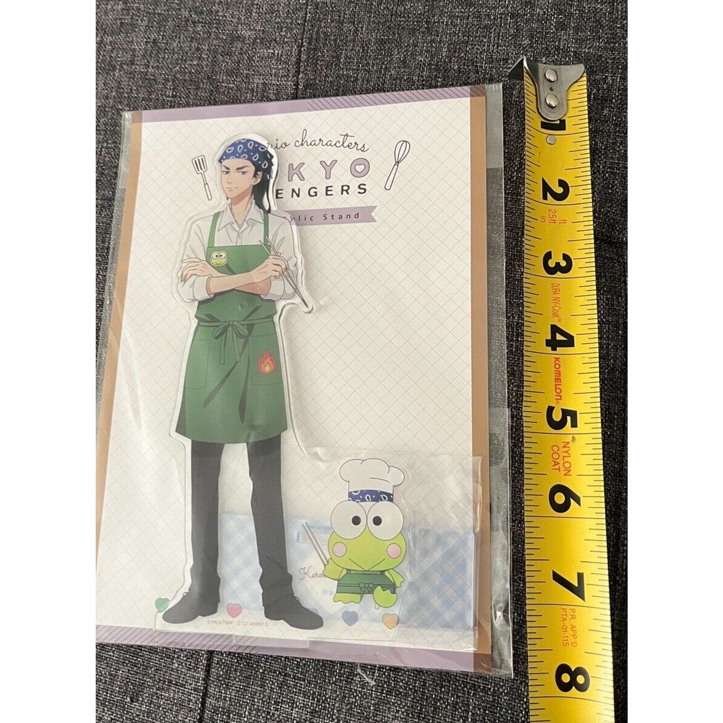 Tokyo Revengers Sanrio Keisuke Baji Keroppi Cooking Acrylic Figure Stand