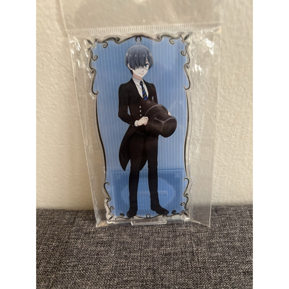 Black Butler Boarding School Arc Ciel Phantomhive License Agent Acrylic Stand