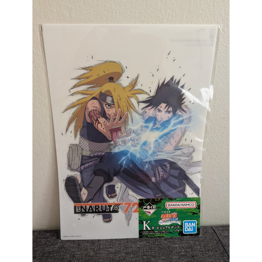 Naruto: Shippuden Deidara Sasuke Uchiha Visual Board Ichiban Kuji k