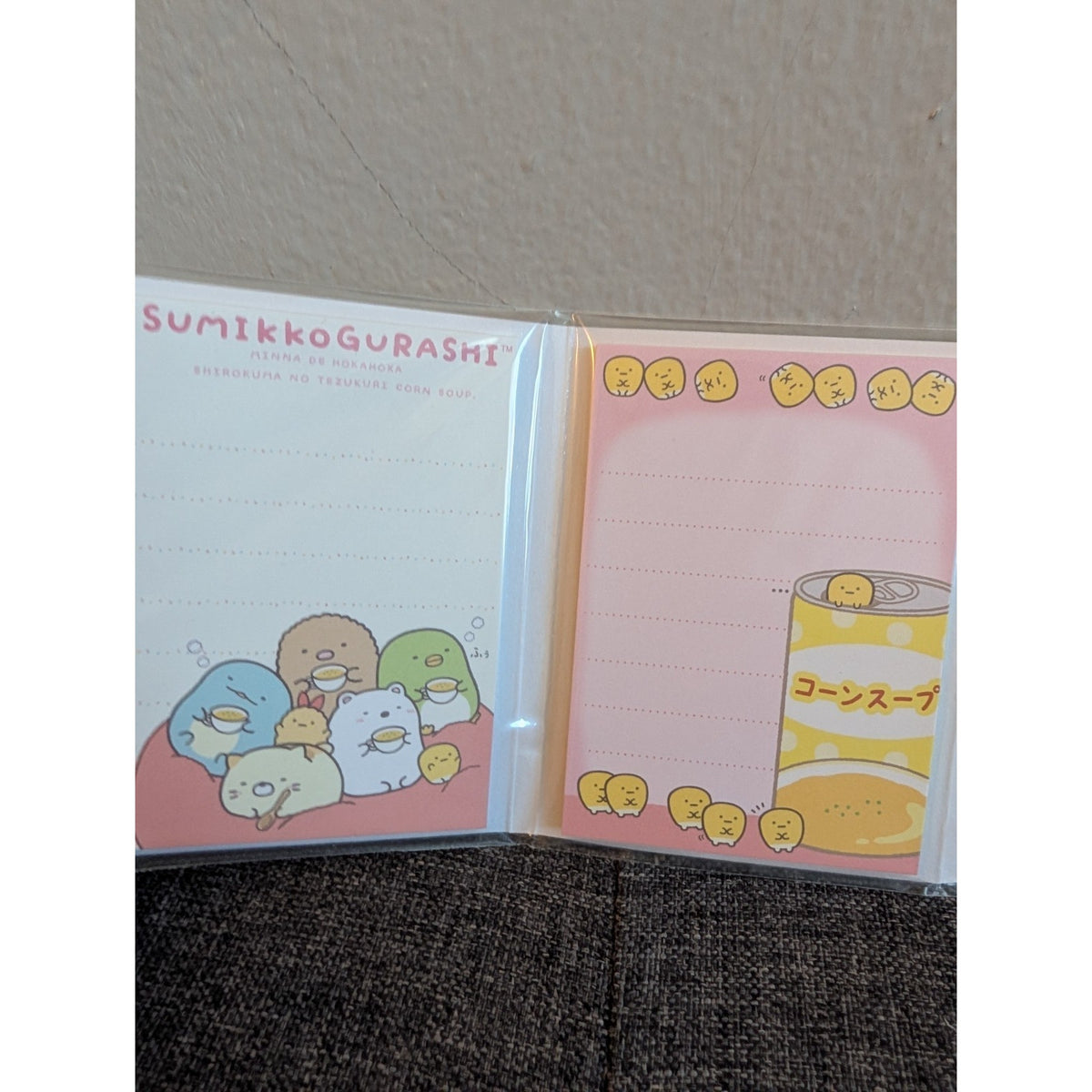 Sumikko Gurashi Stationery Corn Soup Theme Set