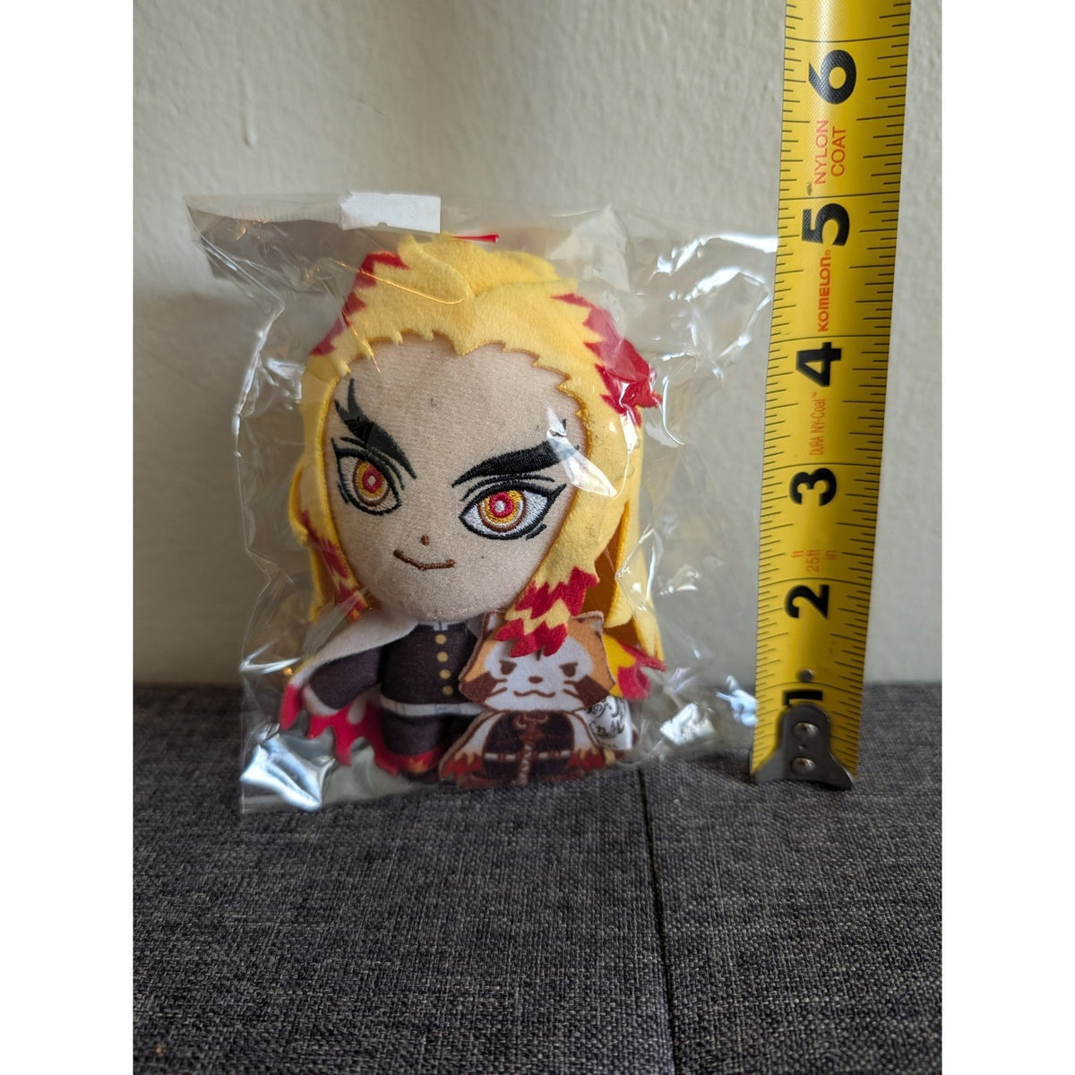 Kimetsu no Yaiba Demon Slayer x Rascal Plush Doll Kyojuro Rengoku FuRyu