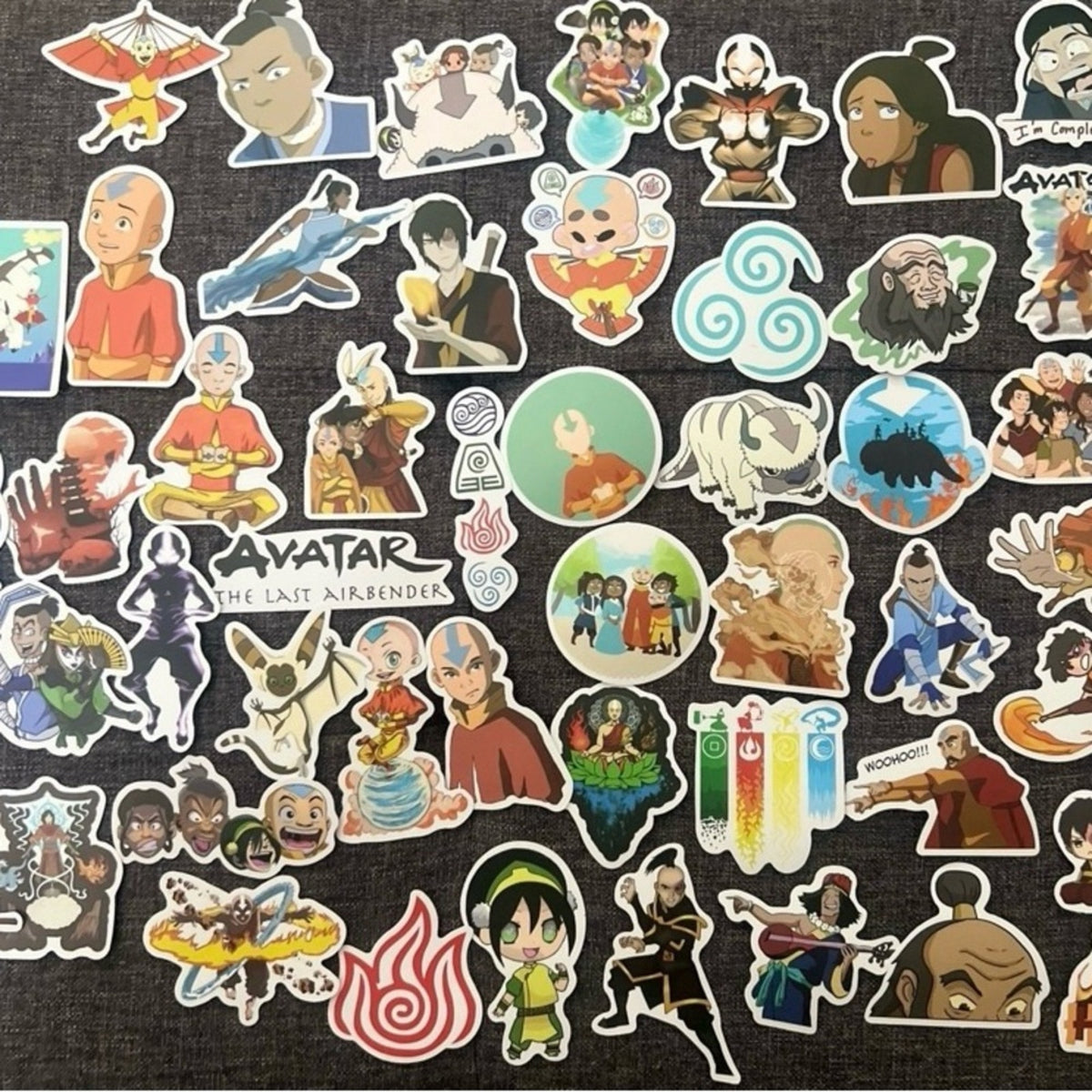 Sticker Set 50 pcs. Avatar: The Last Airbender