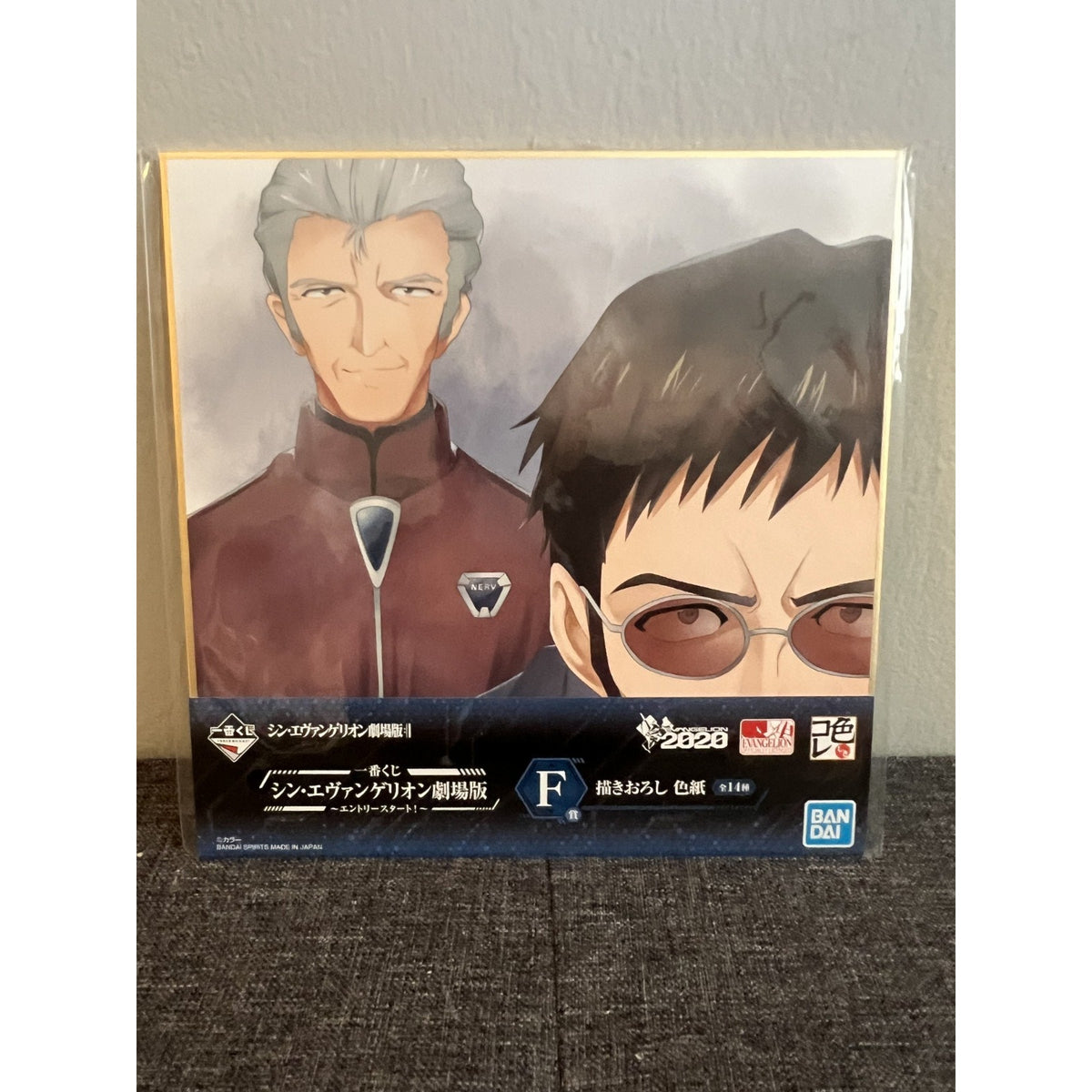 Neon Genesis Evangelion Movie Version Shikishi Visual Art Board