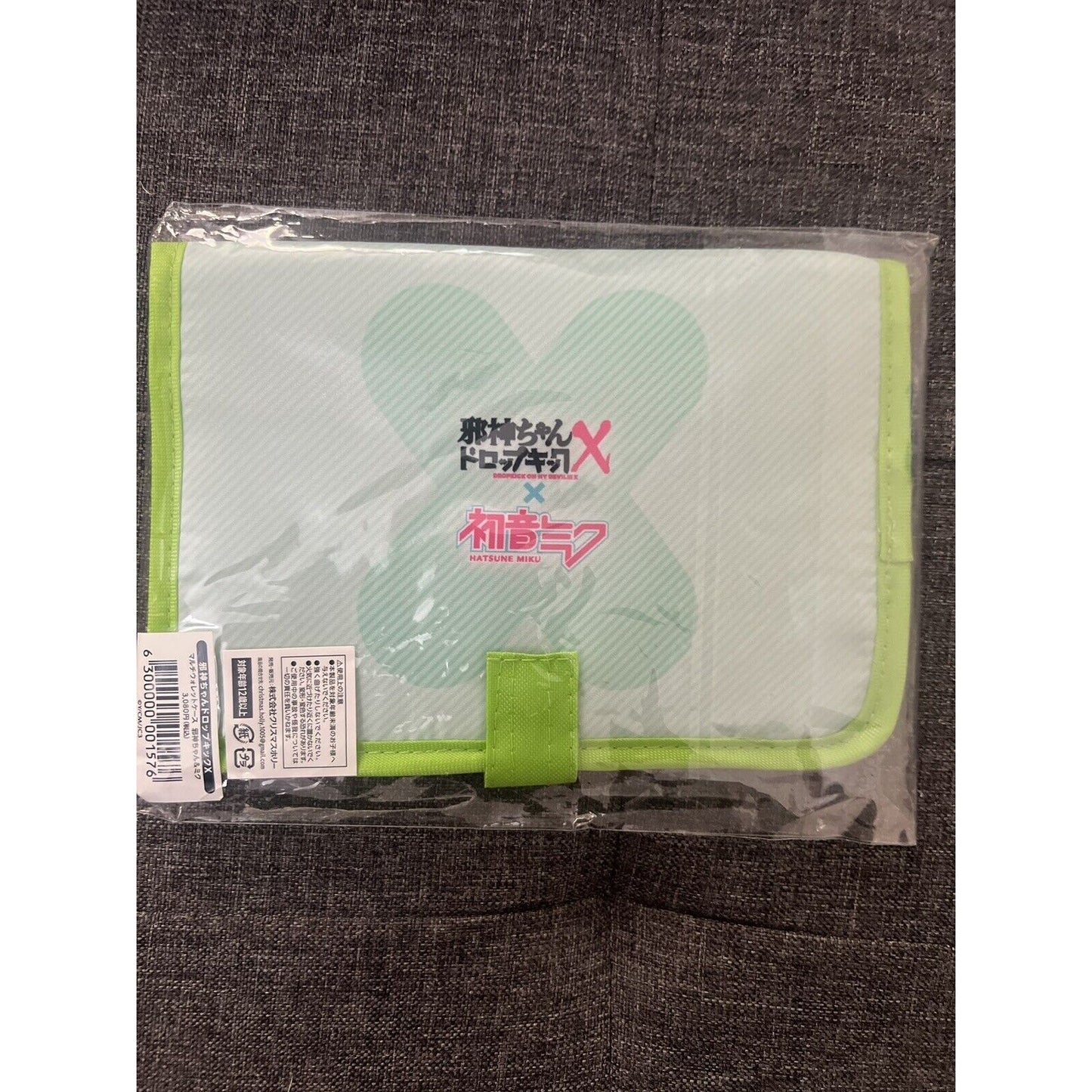 Dropkick On My Devil Hatsune Miku Jashin Chan Vocaloid Anime Wallet Brand New