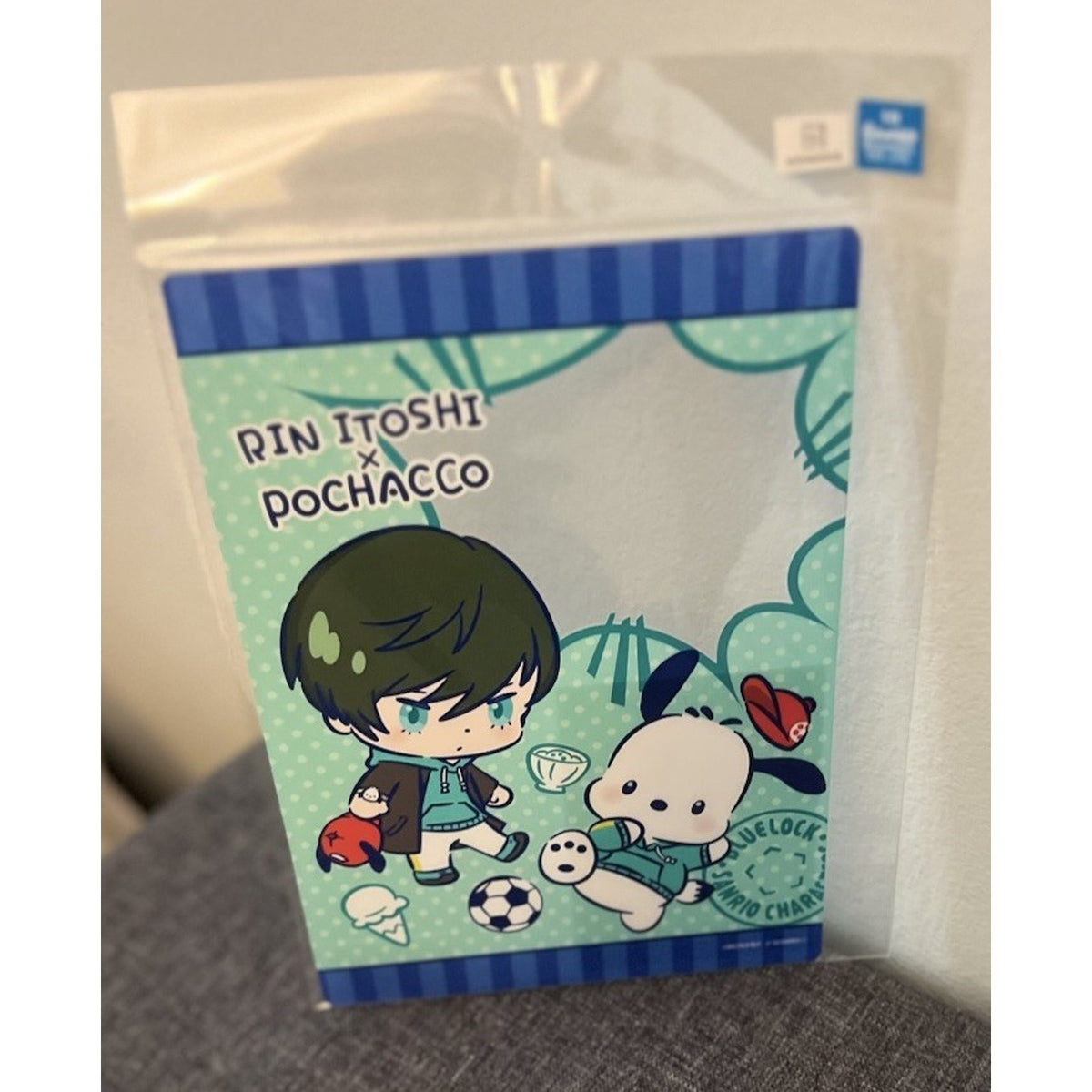Blue Lock X Sanrio Collab Clear Hard Case Rin Itoshi Pochacco