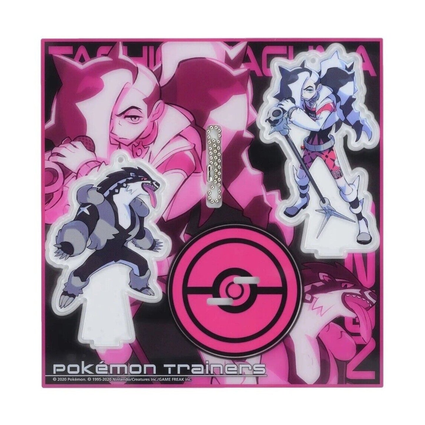 Pokemon Trainers Piers & Obstagoon Acrylic Stand Anime