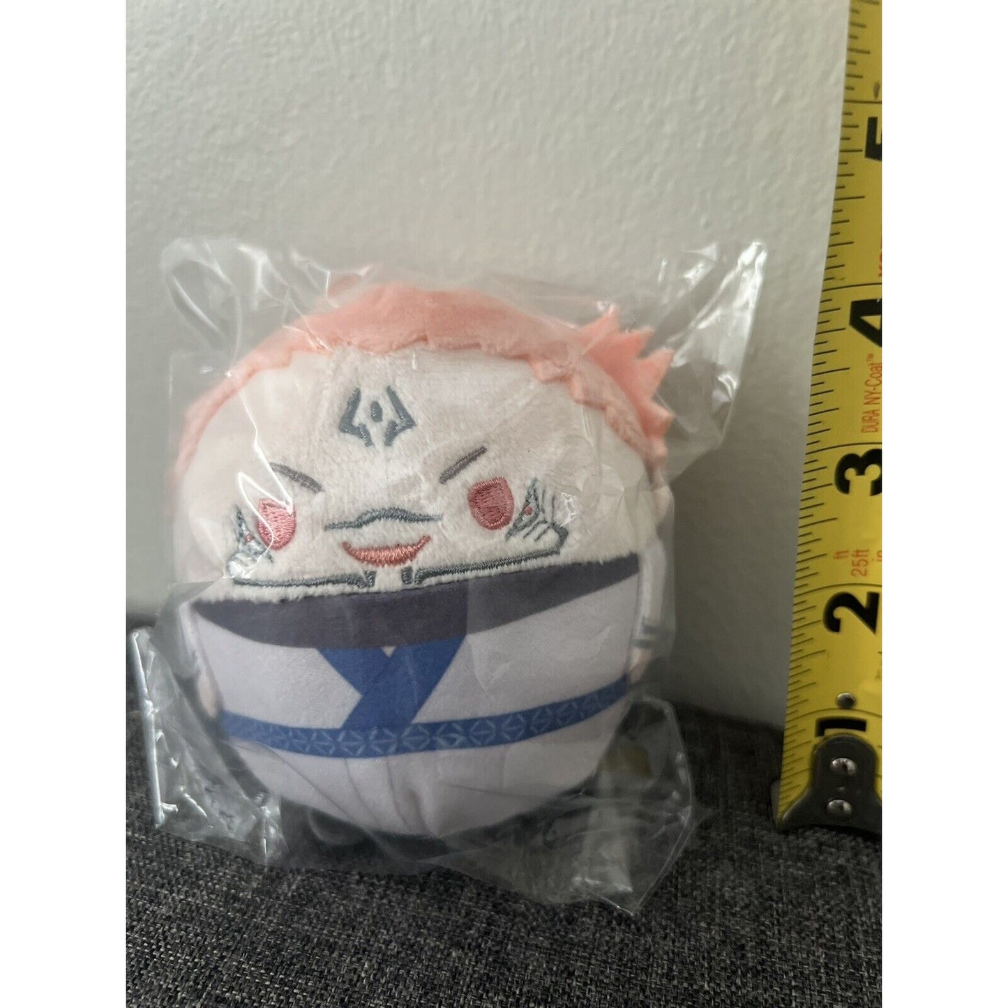 Jujutsu Kaisen Ryomen Sukuna Fuwakororin Plush Keychain 4” Brand New US Seller