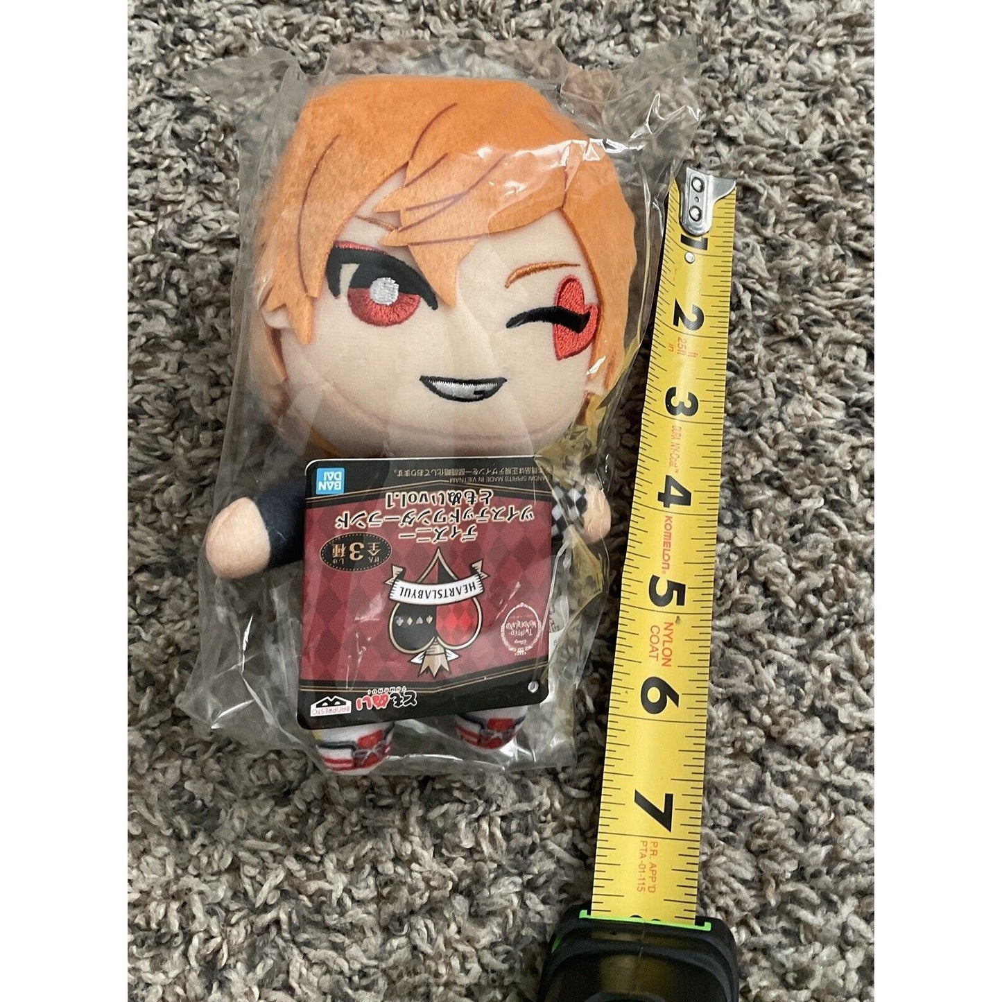 Twisted Wonderland Ace Trappola Vol 1 Tomonui Plush BNWT US Seller