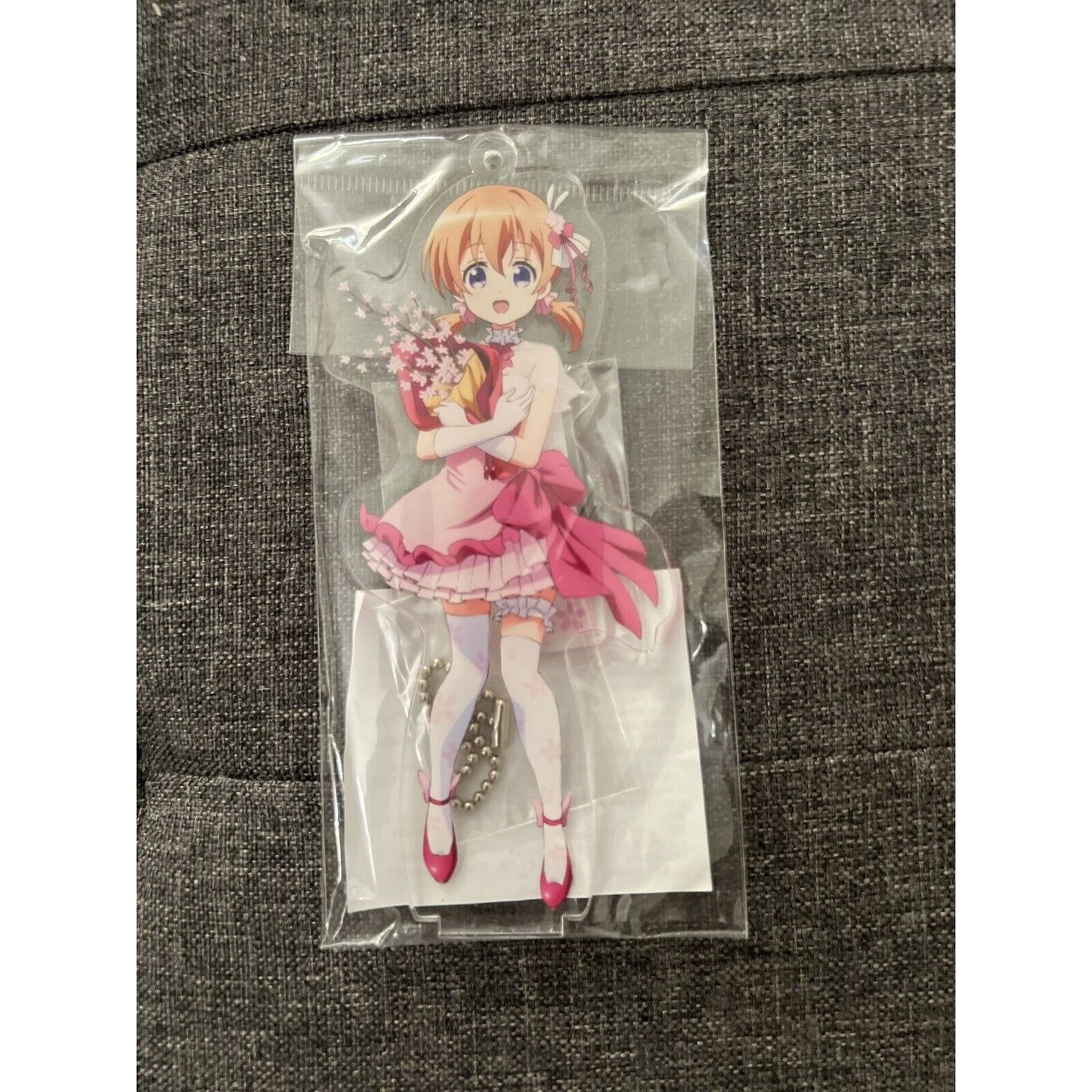 Is The Order A Rabbit? Cocoa Hoto Flower Dress Version Ani Mate Acrylic Stand