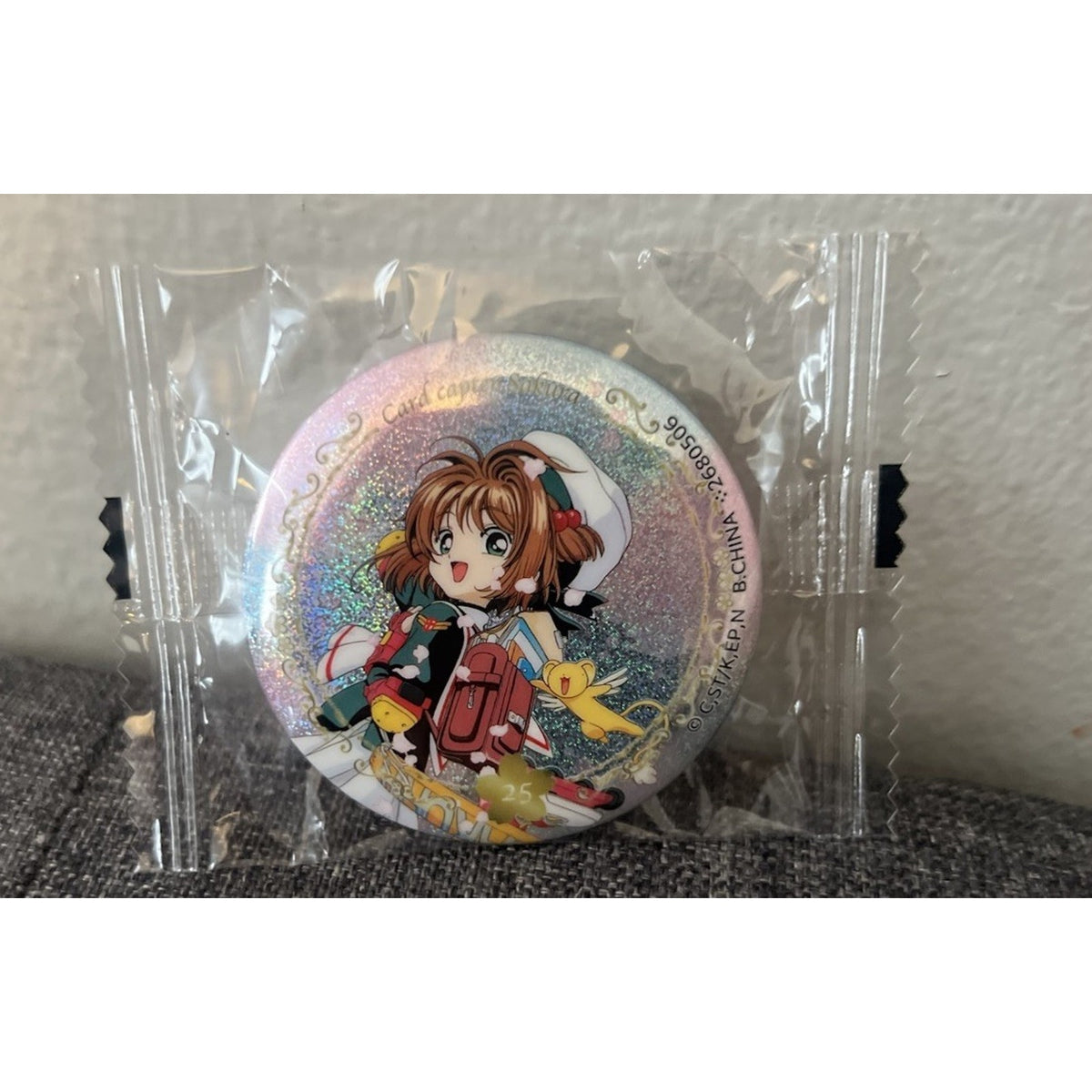 Cardcaptor Sakura 25th Anniversary Can Badge Holographic