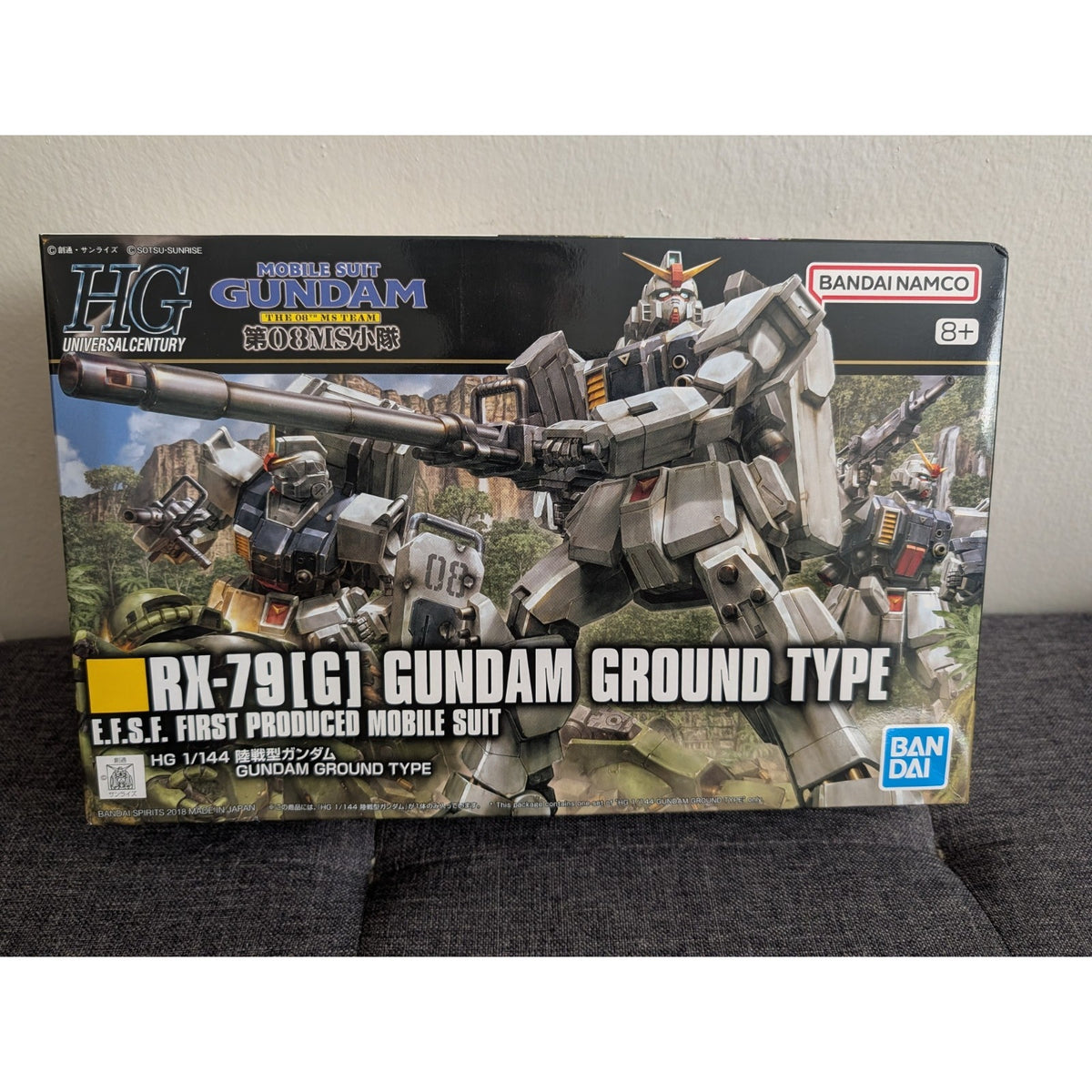 HGUC 1/144 RX-79 Gundam Ground Type Model Kit