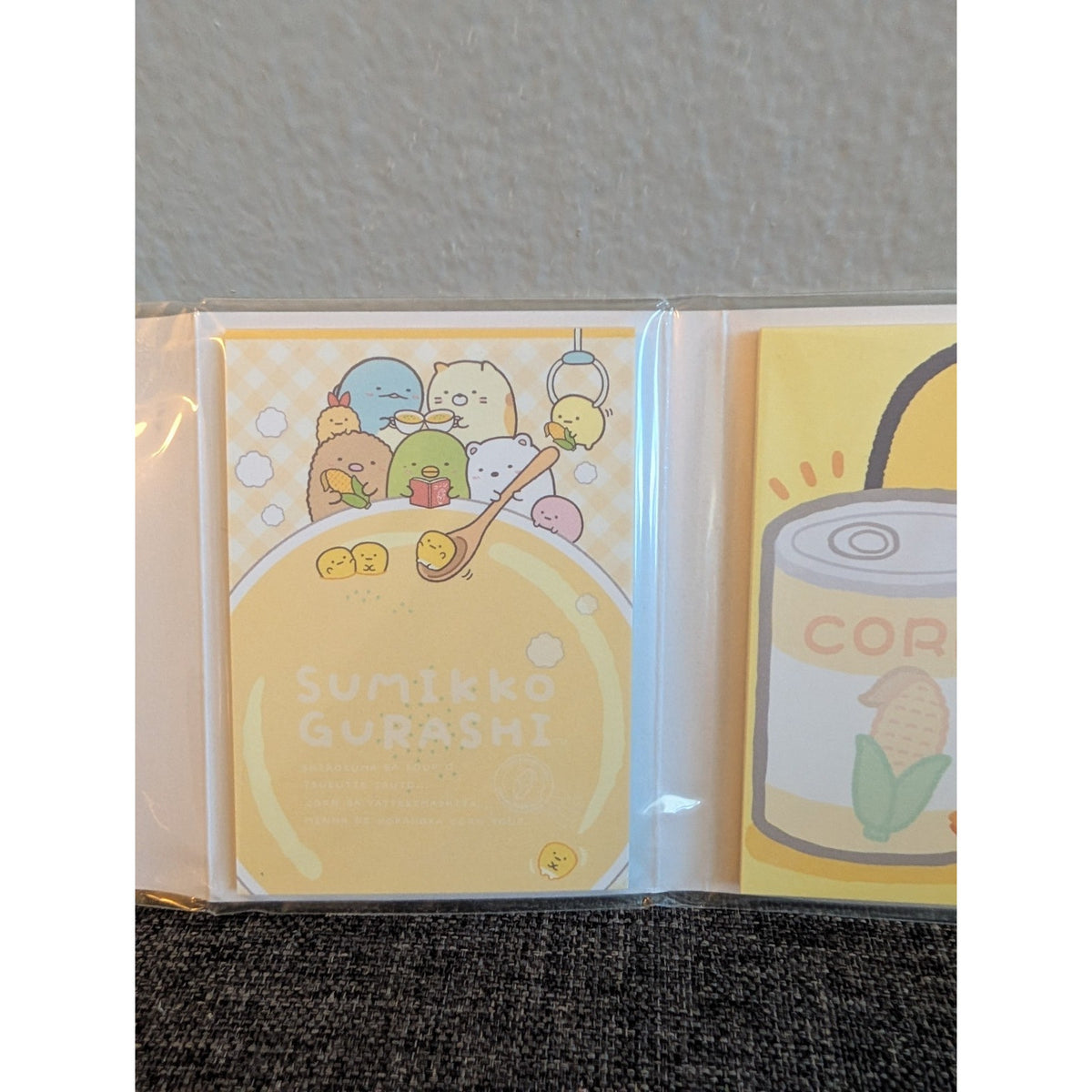 Sumikko Gurashi Stationery Corn Soup Theme Set