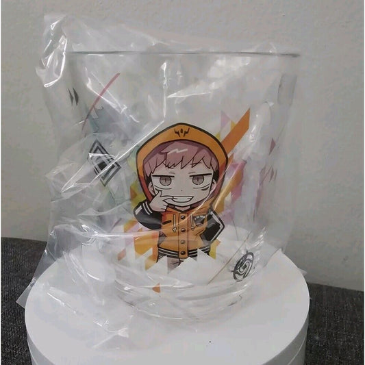 Jujutsu Kaisen Lawson Limited Clear Glass Cup C Prize Yuji Megumi Nobara