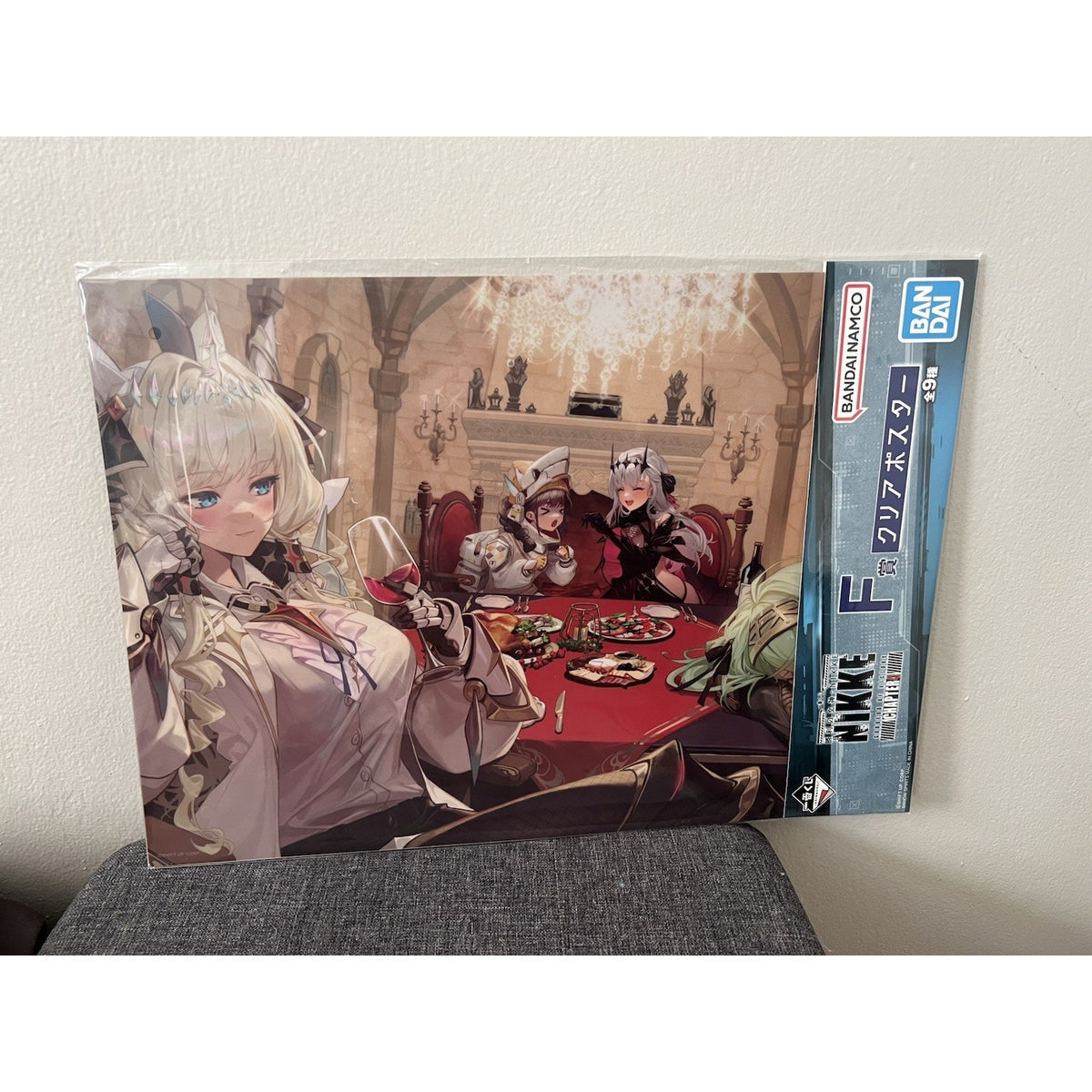 Nikke Goddess of Victory Ichiban Kuji Clear Poster A3 11.7in x 16.5in
