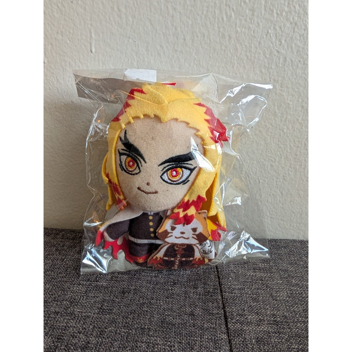 Kimetsu no Yaiba Demon Slayer x Rascal Plush Doll Kyojuro Rengoku FuRyu