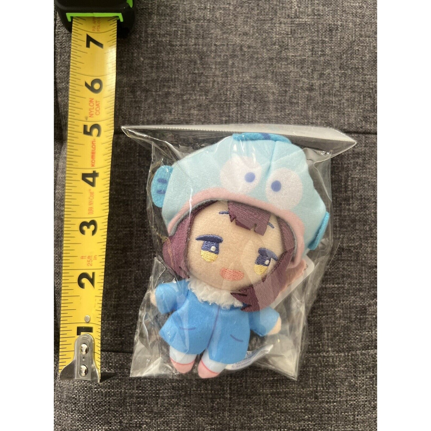 Yuru Camp X Sanrio Collab Toki Ayano Hangyodon Plush 4” BNWT US Seller