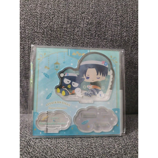 Attack On Titan X Sanrio Collab Levi Ackerman Bad Batz-Maru Acrylic Stand Anime