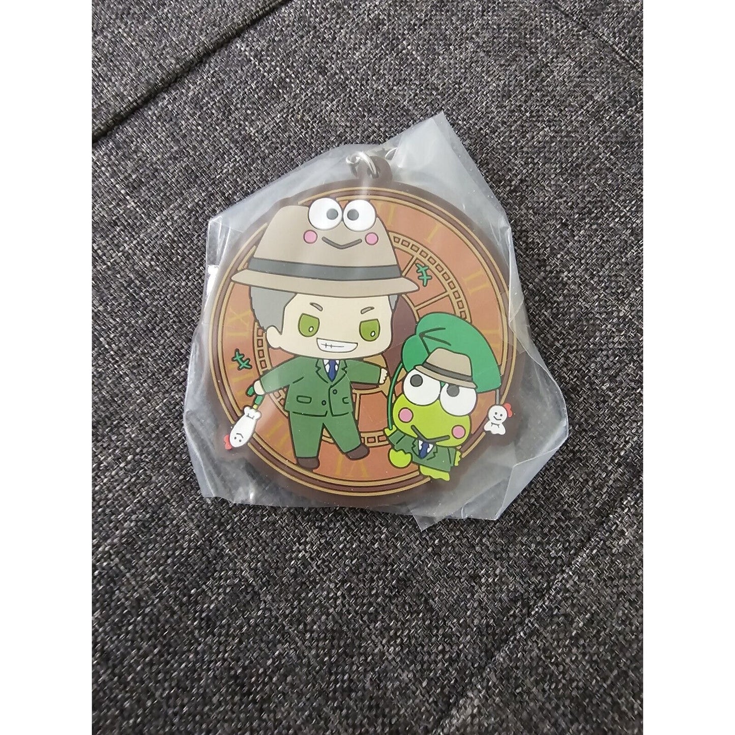 Attack On Titan X Sanrio Connie Springer Keroppi Rubber Charm Keychain US Seller