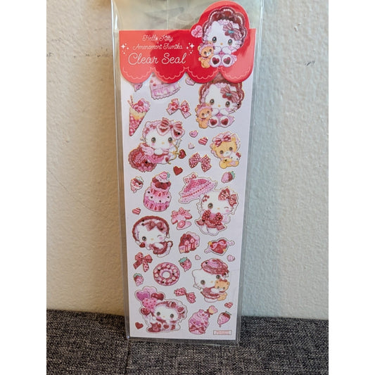 Sanrio Hello Kitty X Fumika Clear Seal Stickers