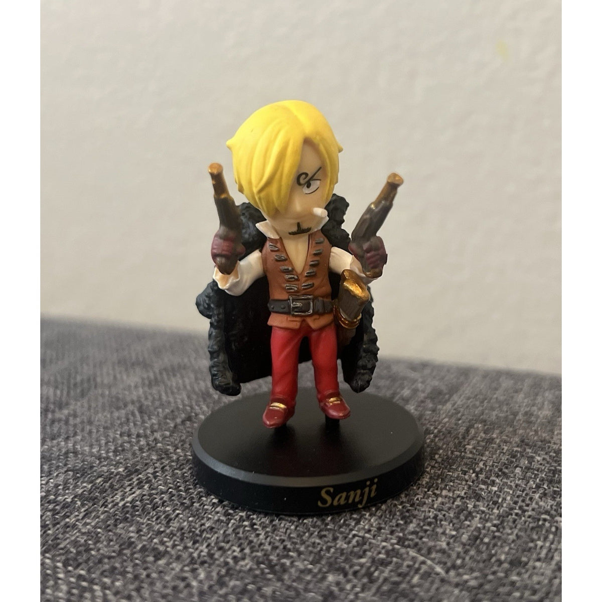 One Piece Sanji Film Z Mini Figurine Bandai 2”