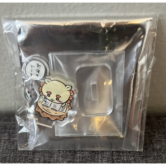 Chiikawa Shisa Studying Mini Acrylic Stand