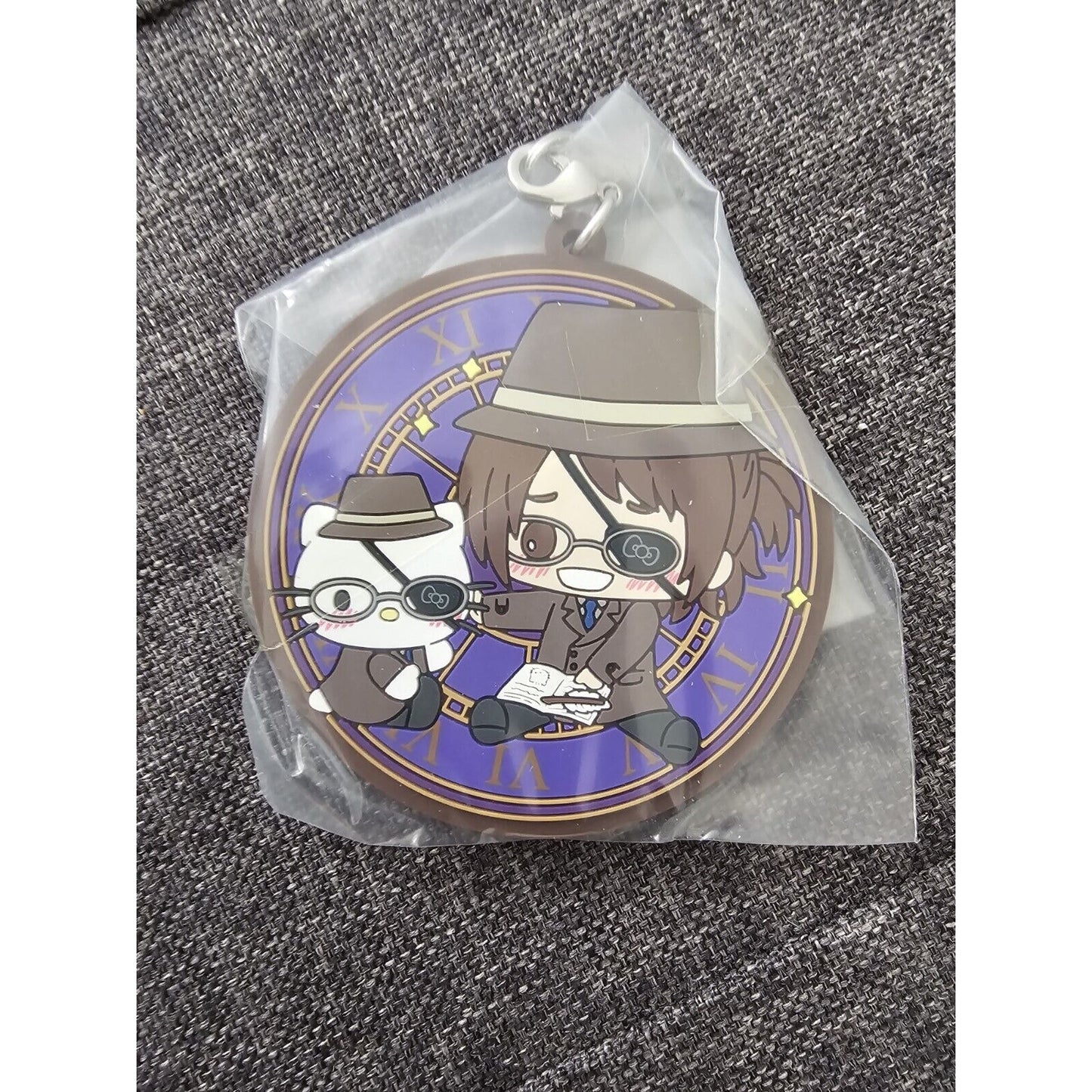 Attack On Titan X Sanrio Collab Hange Zoe Dear Daniel Rubber Charm Keychain