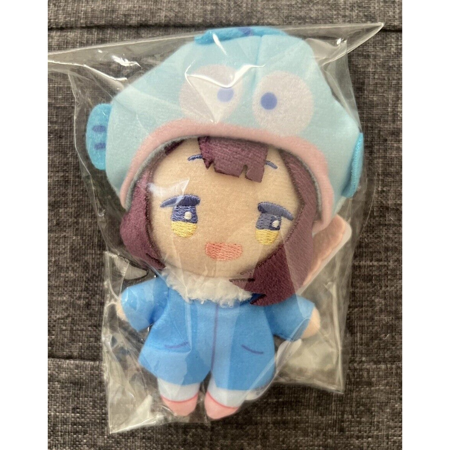 Yuru Camp X Sanrio Collab Toki Ayano Hangyodon Plush 4” BNWT US Seller