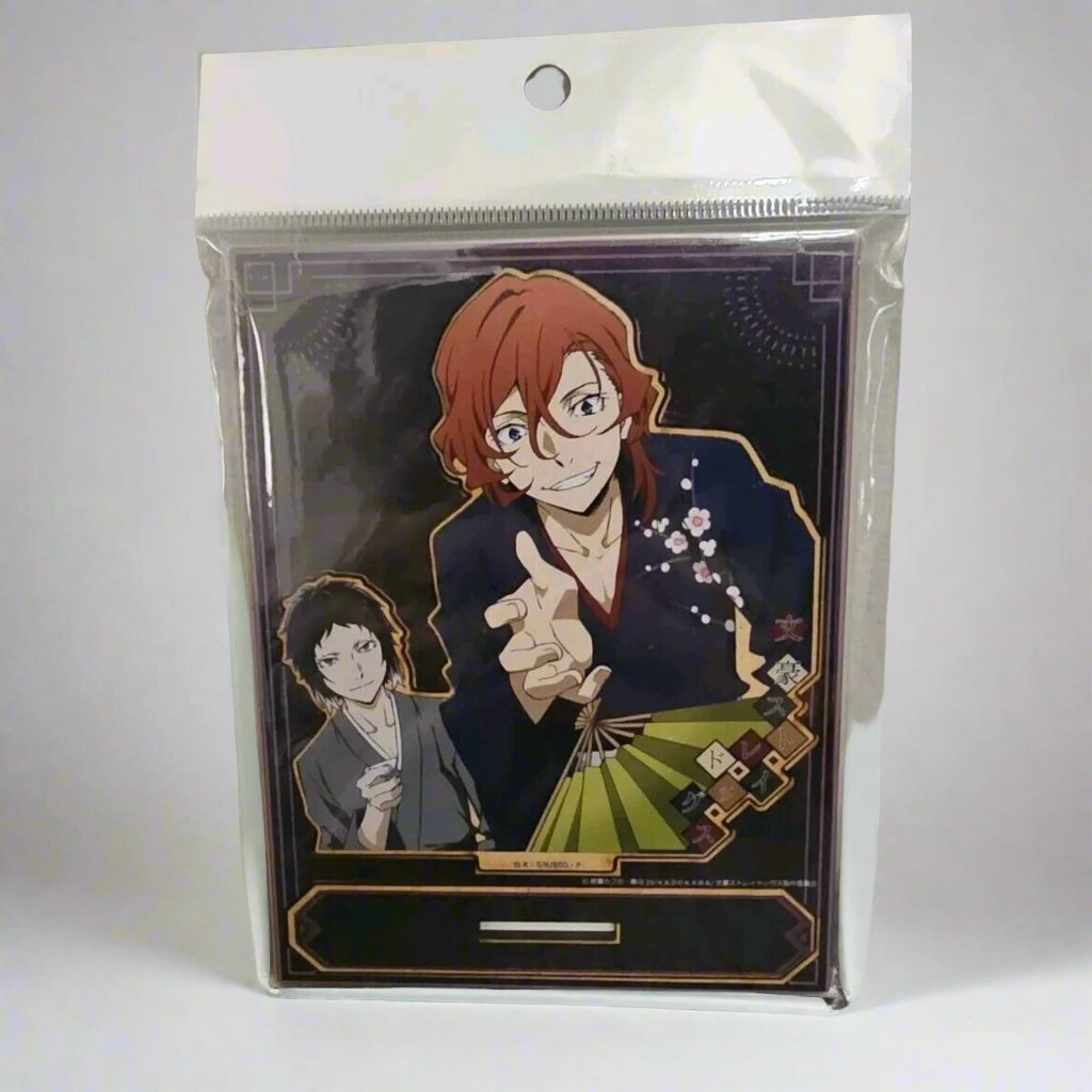 Bungo Stray Dogs Chuya Ryunosuke Wooden Stand Figure