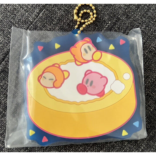 Kirby Dream Land Rubber Charm Keychain Nintendo US Seller