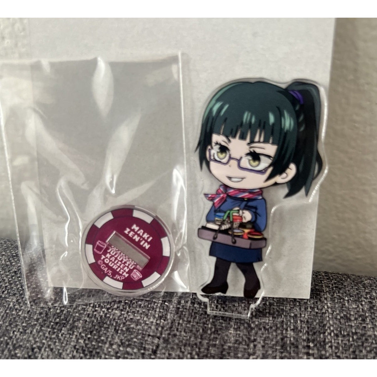 Jujutsu Kaisen Maki Zenin Kyoto Juju Exploration Mini Acrylic Stand