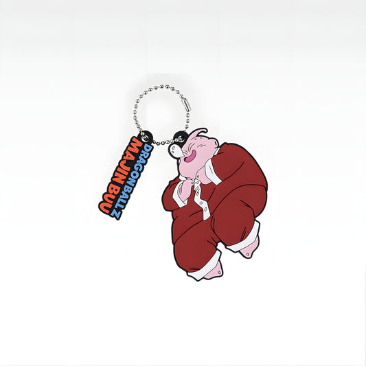 Dragon Ball Z Majin Buu rubber keychain charm