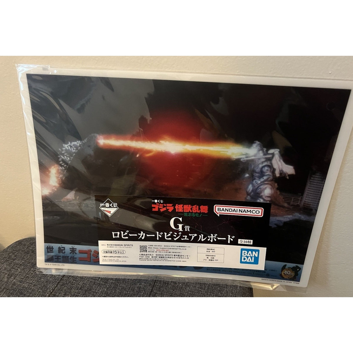 Godzilla Vs Mechagodzilla Ichiban Kuji Art Print