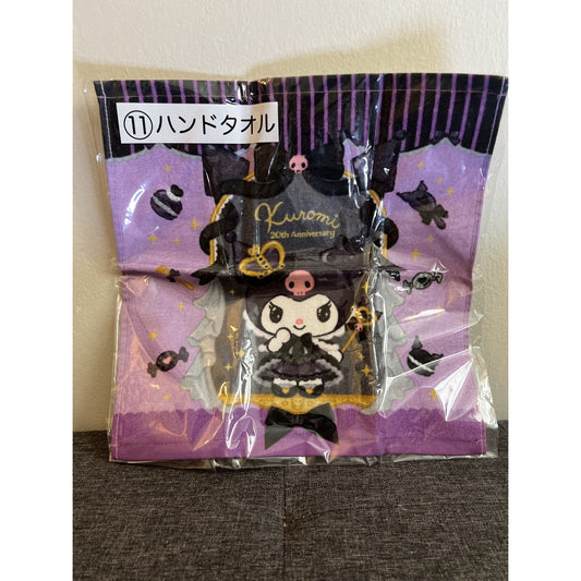 Sanrio Ichiban Lottery Kuromi 20th Anniversary Prize⑪ Hand Towel