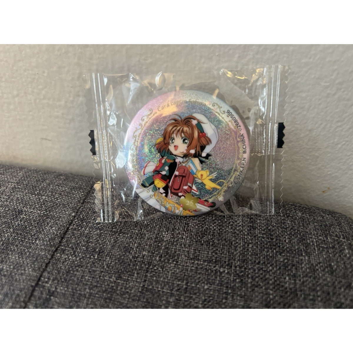 Cardcaptor Sakura 25th Anniversary Can Badge Holographic