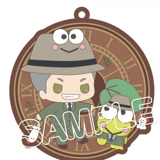 Attack On Titan X Sanrio Connie Springer Keroppi Rubber Charm Keychain US Seller