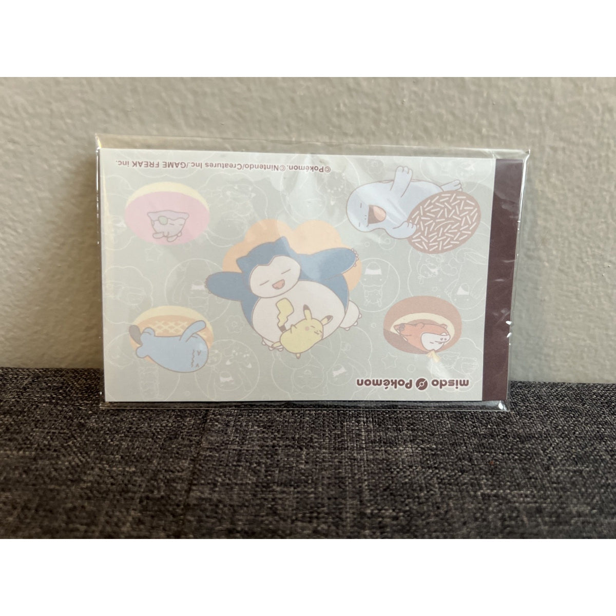 Mister Donut Misudo X Pokemon Fukubukuro 2024 Memopad Notebook