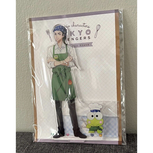 Tokyo Revengers Sanrio Keisuke Baji Keroppi Cooking Acrylic Figure Stand