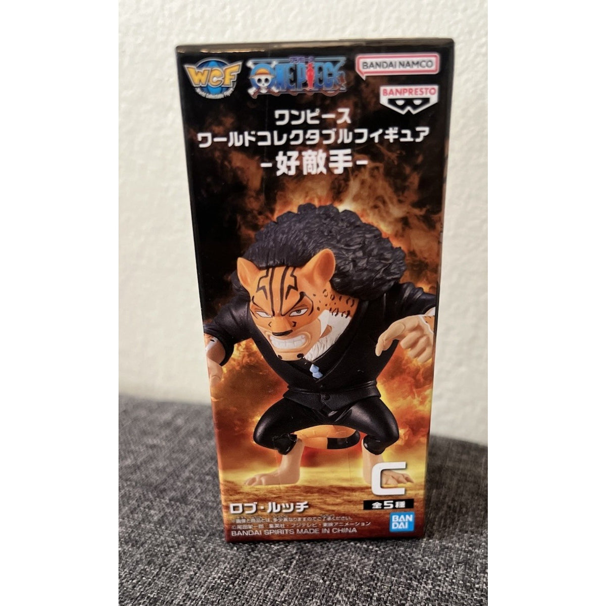 One Piece WCF Rob Lucci Worthy Opponent Figure