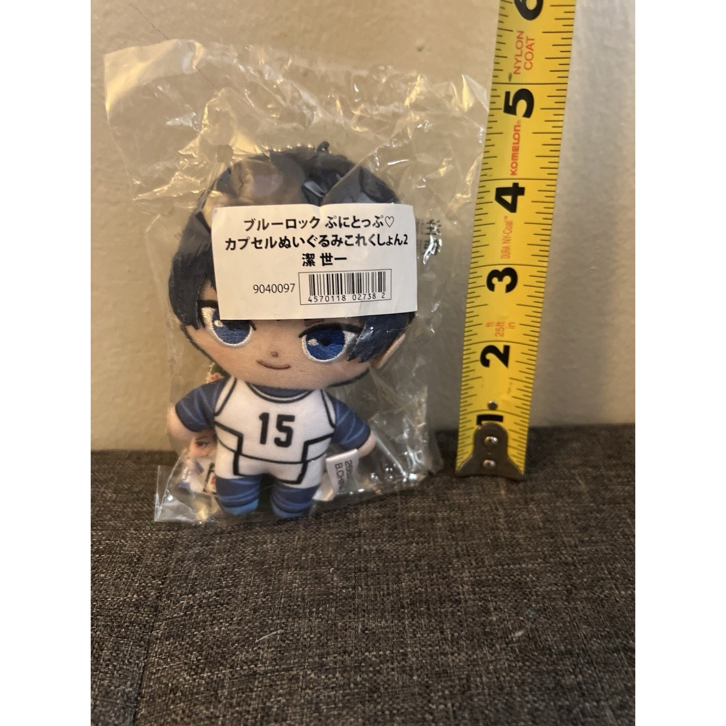 Blue Lock Yoichi Isagi Punitop Capsule Plush