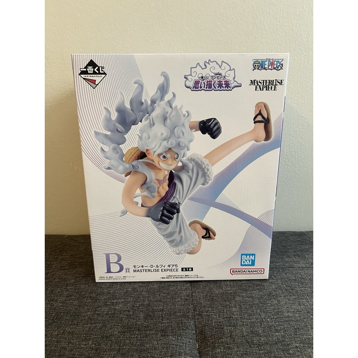 One Piece Monkey D Luffy 5 Masterlise Expiece Ichiban Kuji Figure